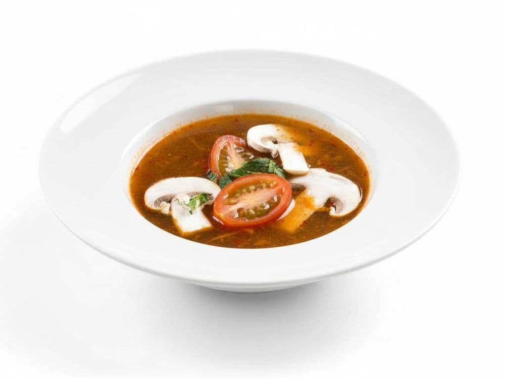 Thai Lemongrass Soup (Tom Yum)