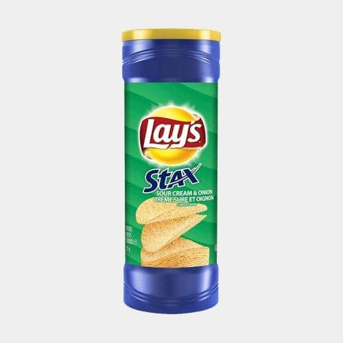 Lay's stax crème sûre et oignon / Lay's Stax Cream Sour & Onion