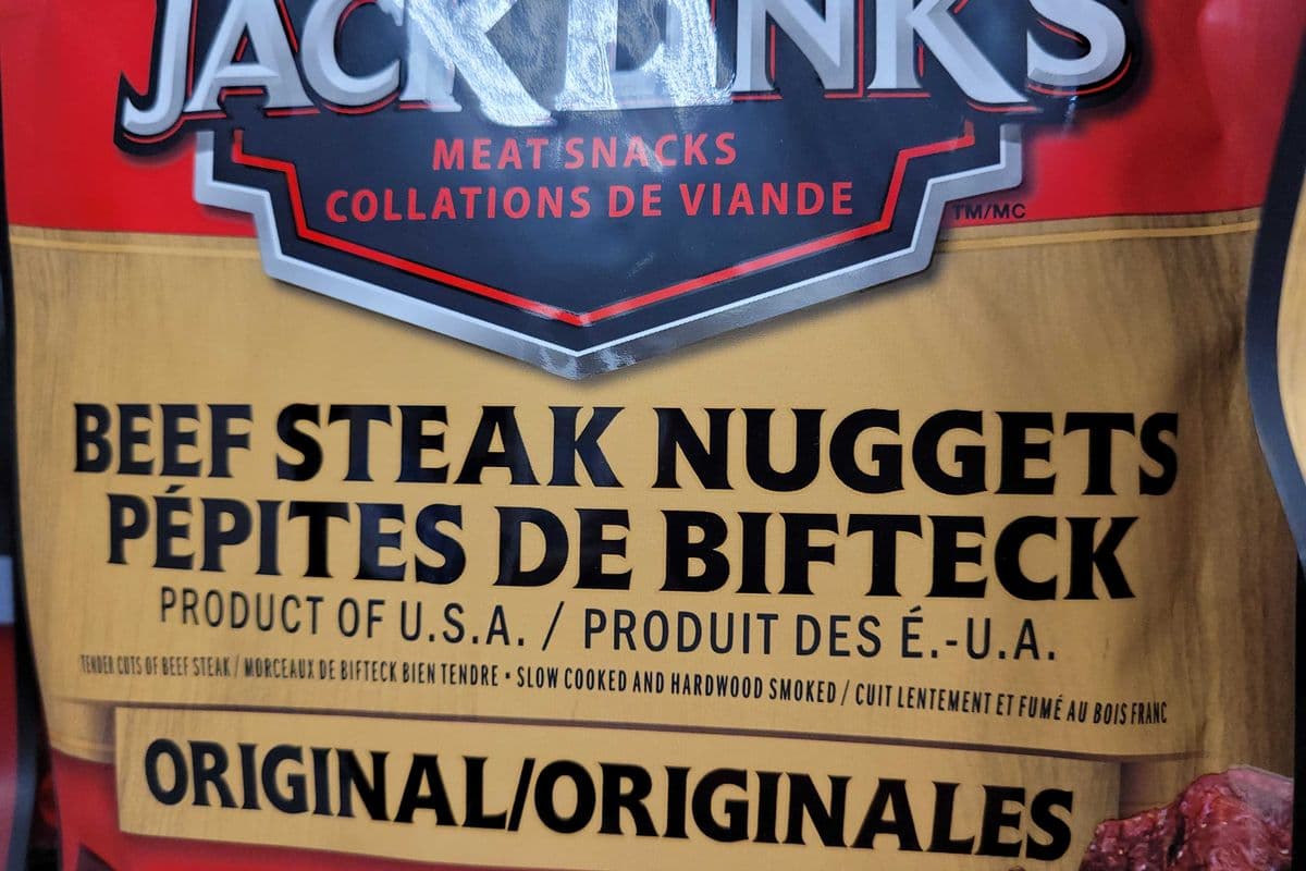 Jack link's beef steak nuggets original 81 g
