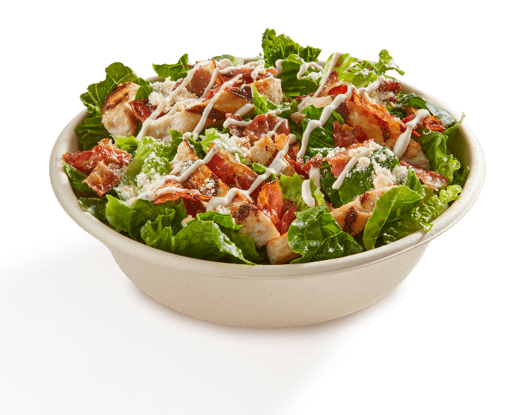 Large Salad Cajun Chicken Caesar