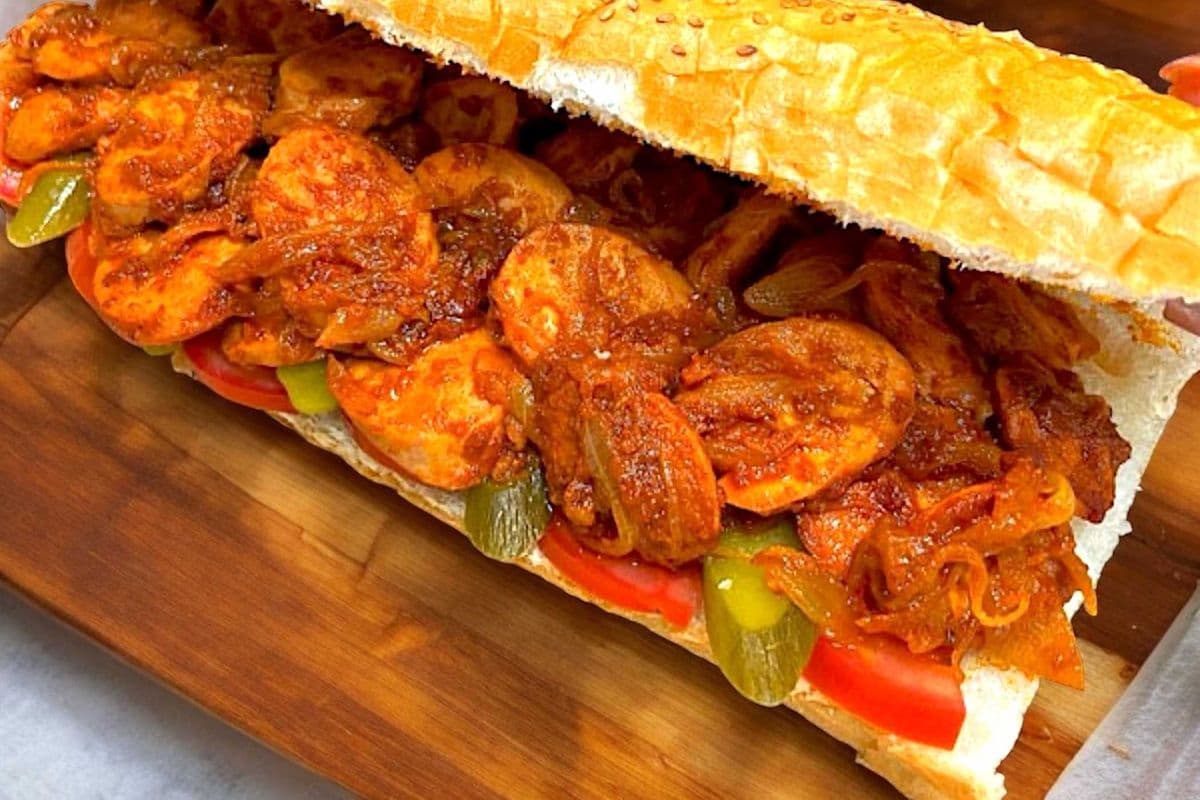 Sosis Bandari Sandwich (12") Spicy
