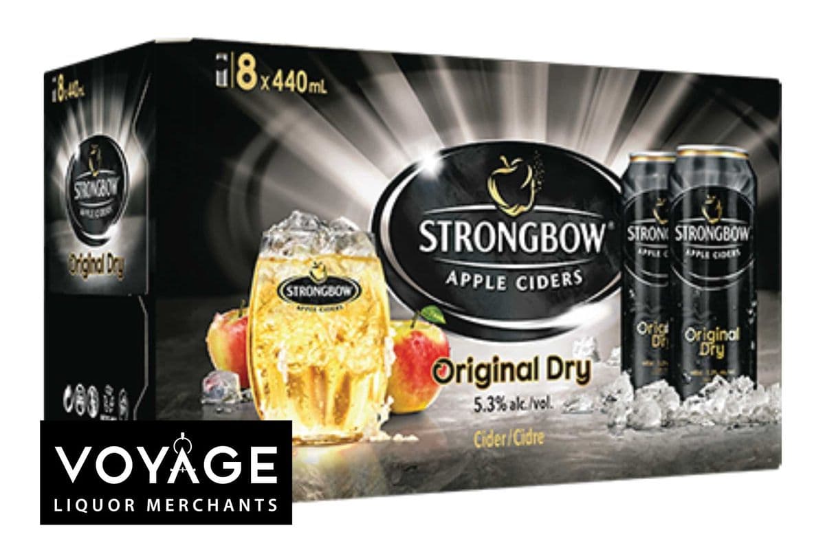 Strongbow Original Apple Cider (8 x 440 ml)