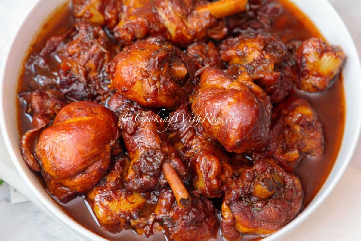 Small Stewed Chicken Portion