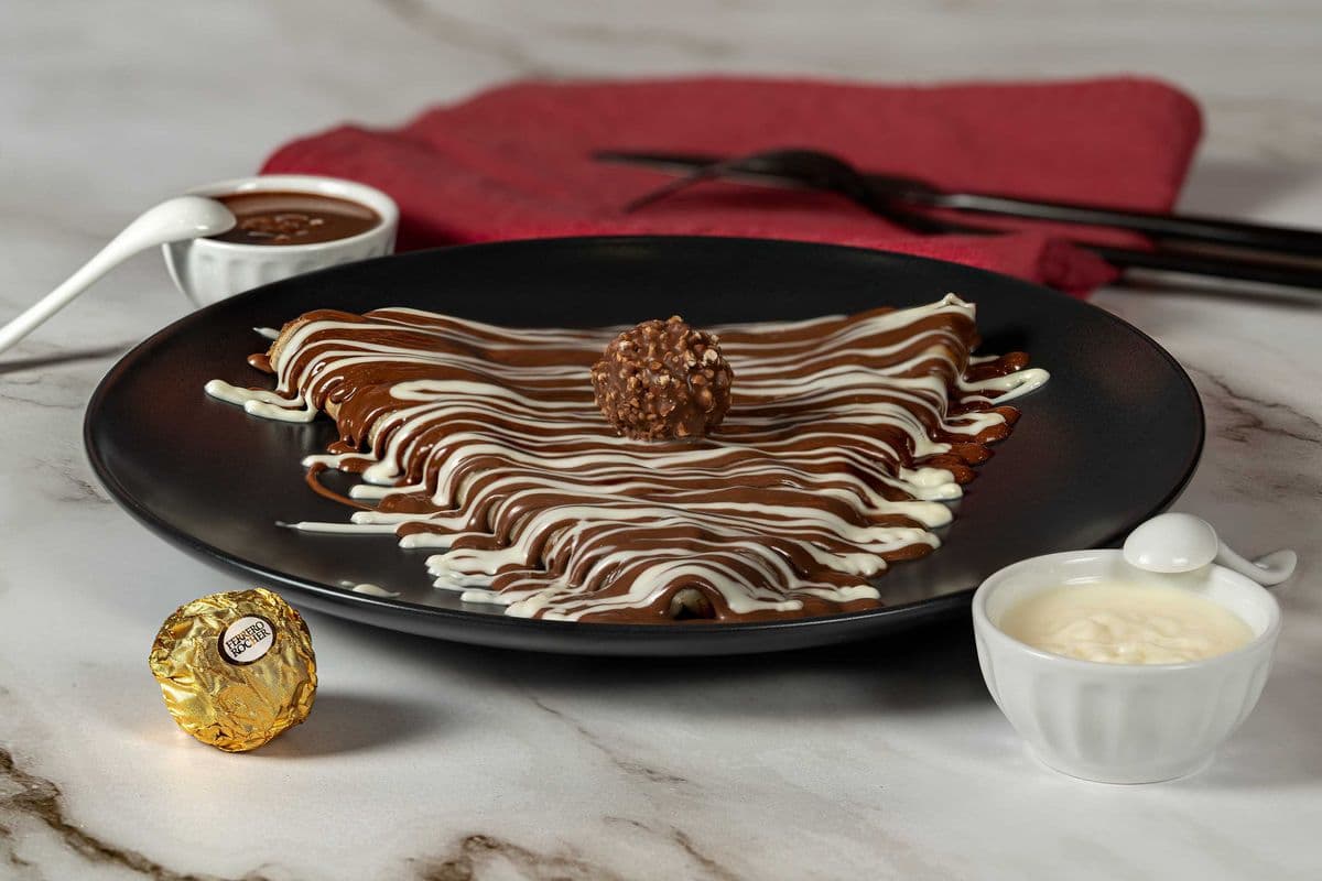 Ferrero Rocher Chocolate crepe