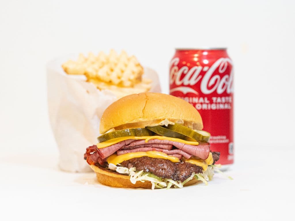 Combo Pastrami Burger