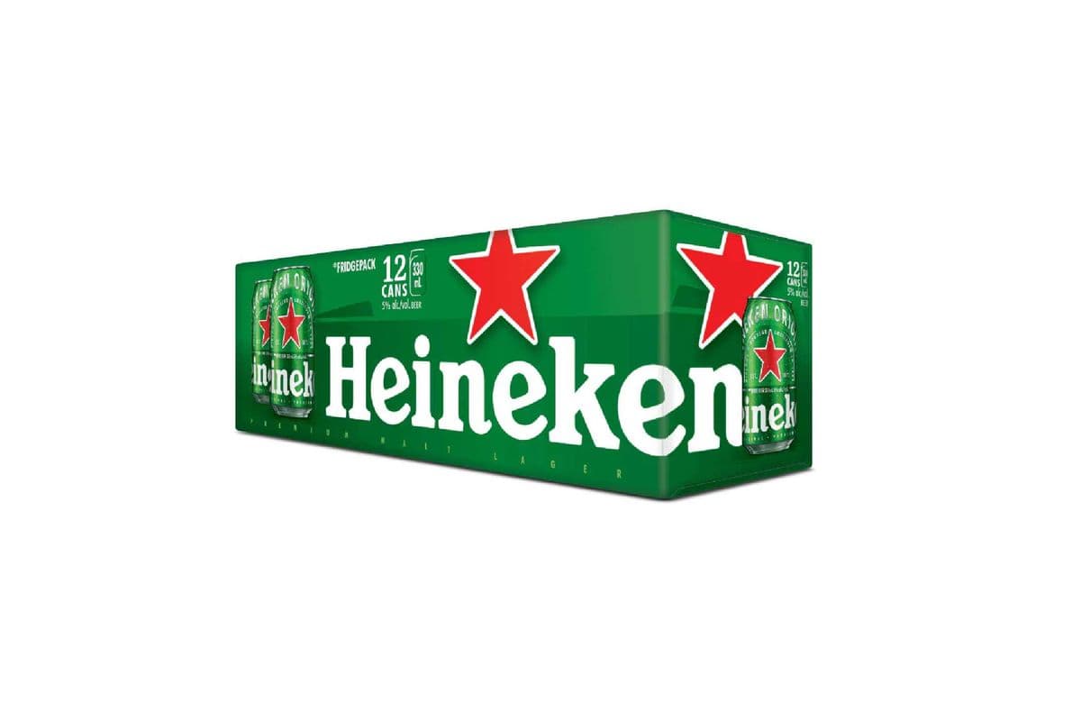 Heineken Lager (12 Pack Cans) (12 x 330 ml Cans)