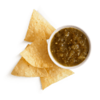 Chips & Tomatillo-Green Chili Salsa