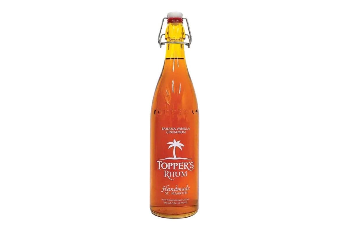 Topper's Rhum Banana Vanilla Cinnamon-750ml (1 x 750ml)