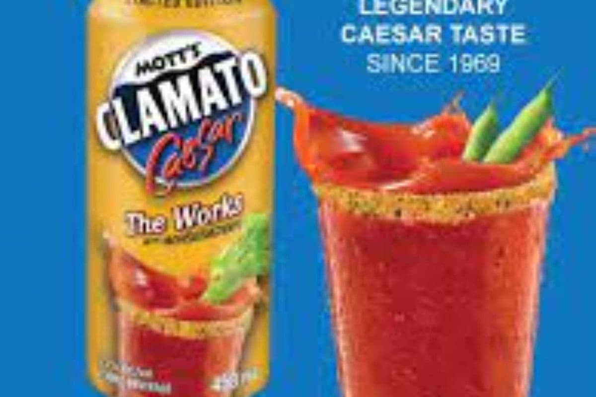 MOTT'S CLAMATO THE WORKS CAESAR (458ML) (1 x 458ML)