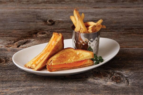 Triple Decker Grilled Cheese