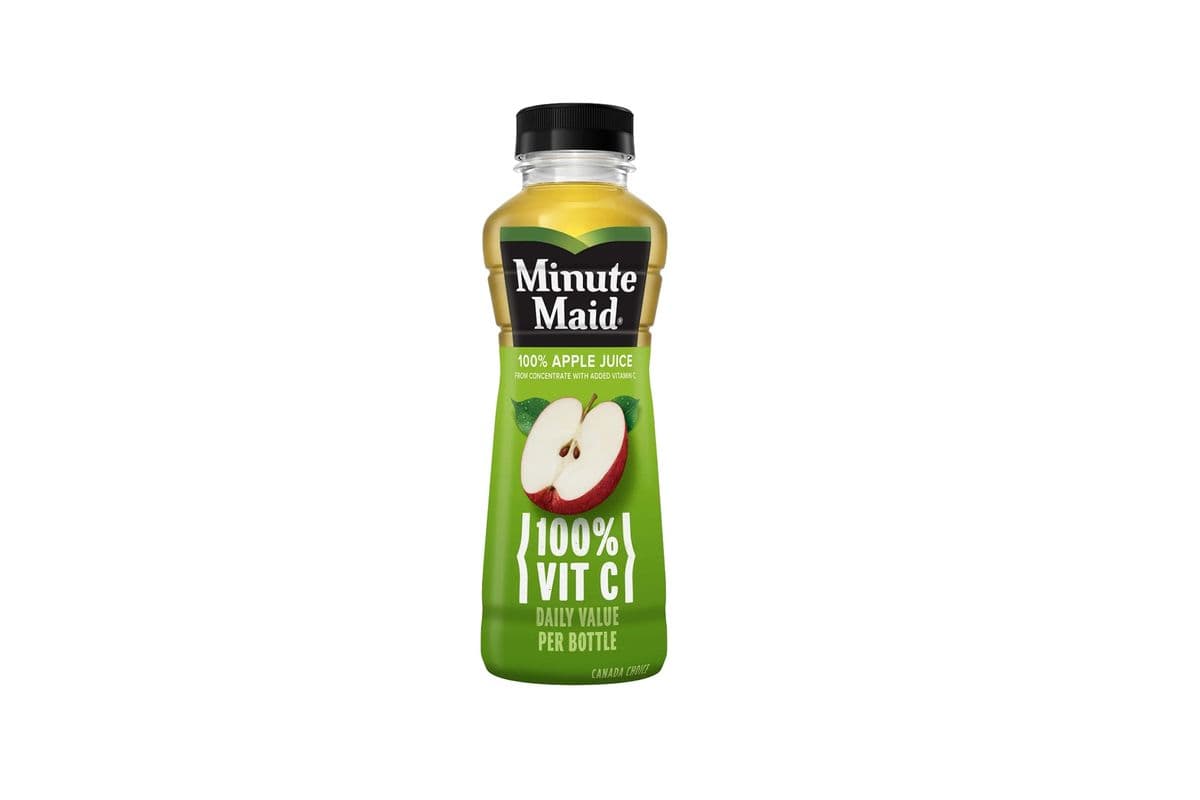 Minute Maid Apple Juice (355 ml Bottle)