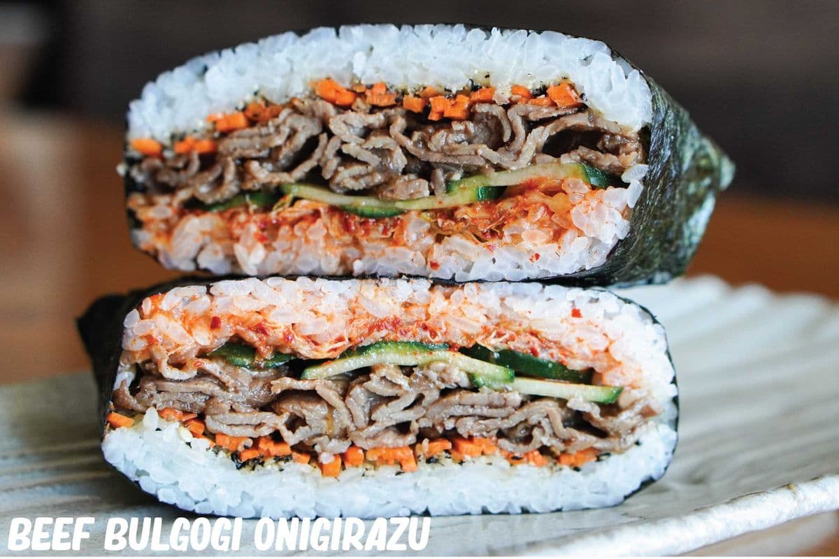 Beef Bulgogi Onigirazu