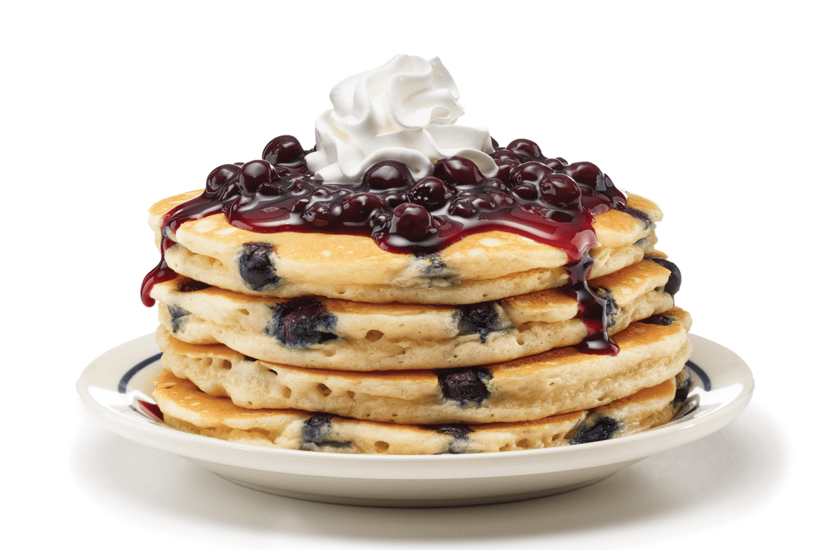 Double Blueberry Pancakes