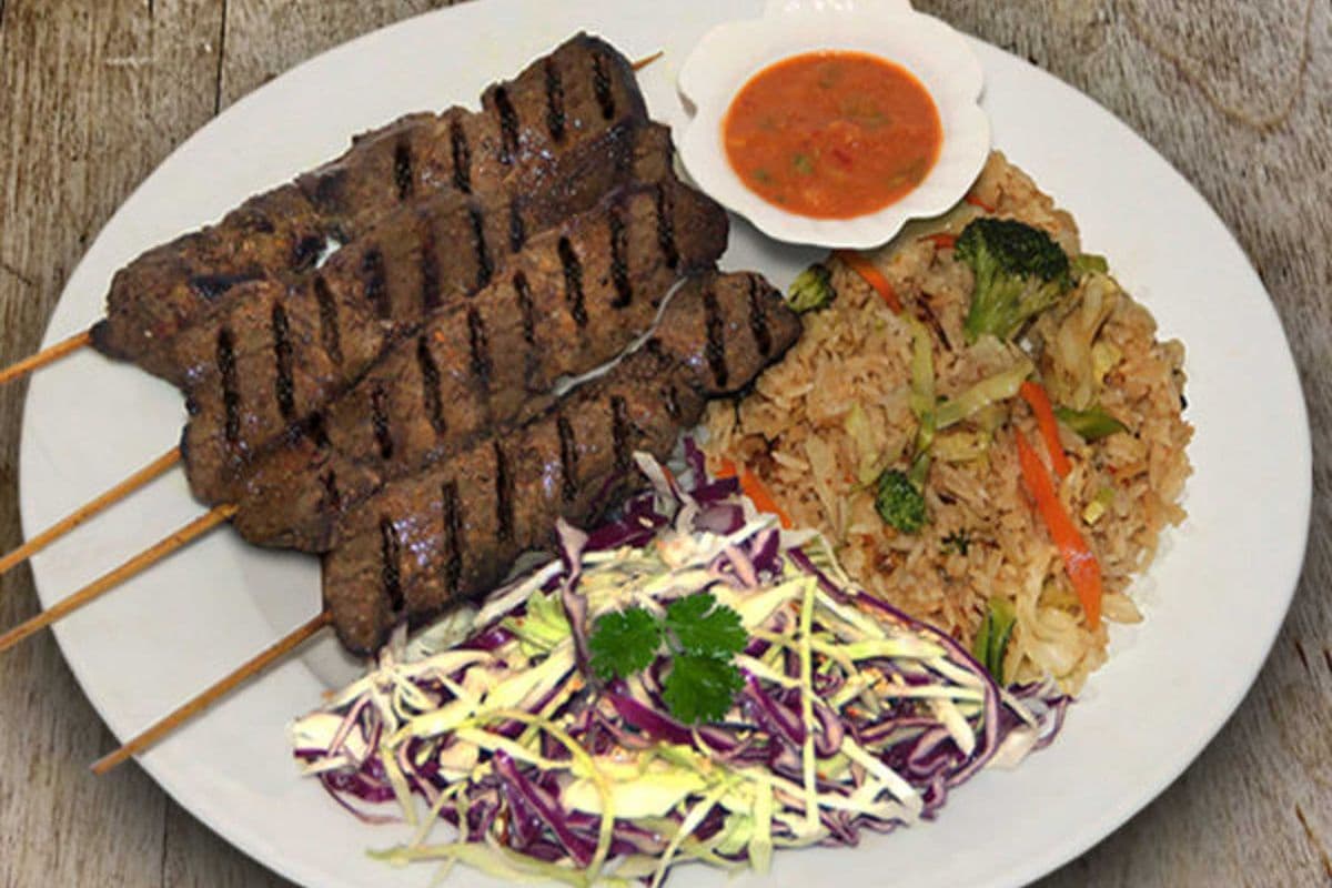 BBQ Lamb Skewers