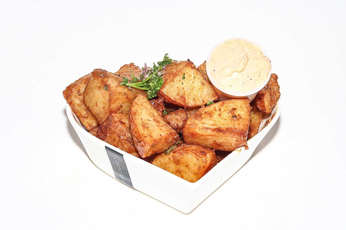 Spicy Garlic Potatoes