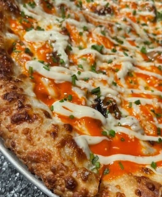 Buff Gar Parm Pizza