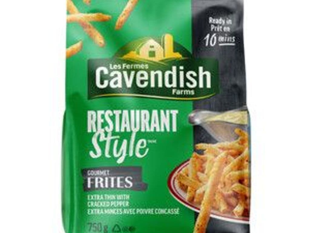 CAVENDISH RESTAURANT STYLE THIN CUT FRIES 750G (FROZEN)