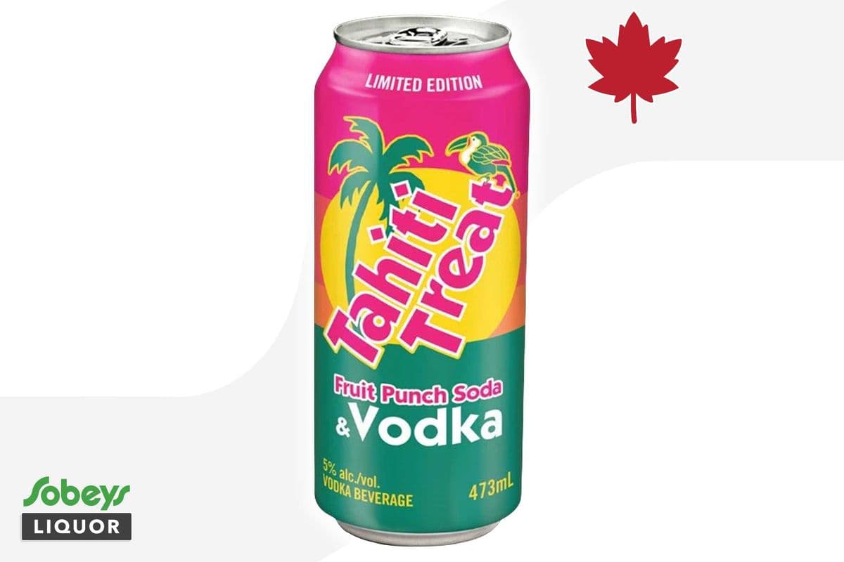 Tahiti Treat Fruit Punch Soda & Vodka (1 x 473 ml)