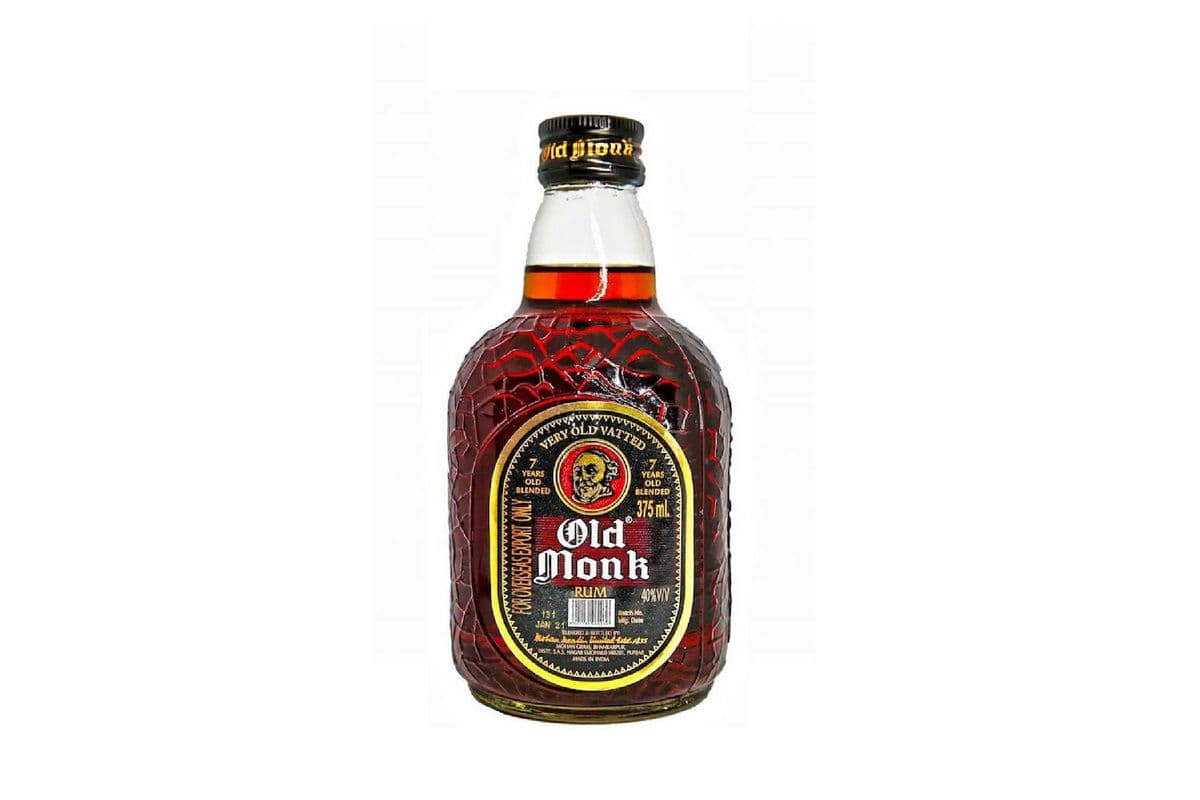 Old Monk Rum- 7 Yo 375Ml (1 x 375ml)