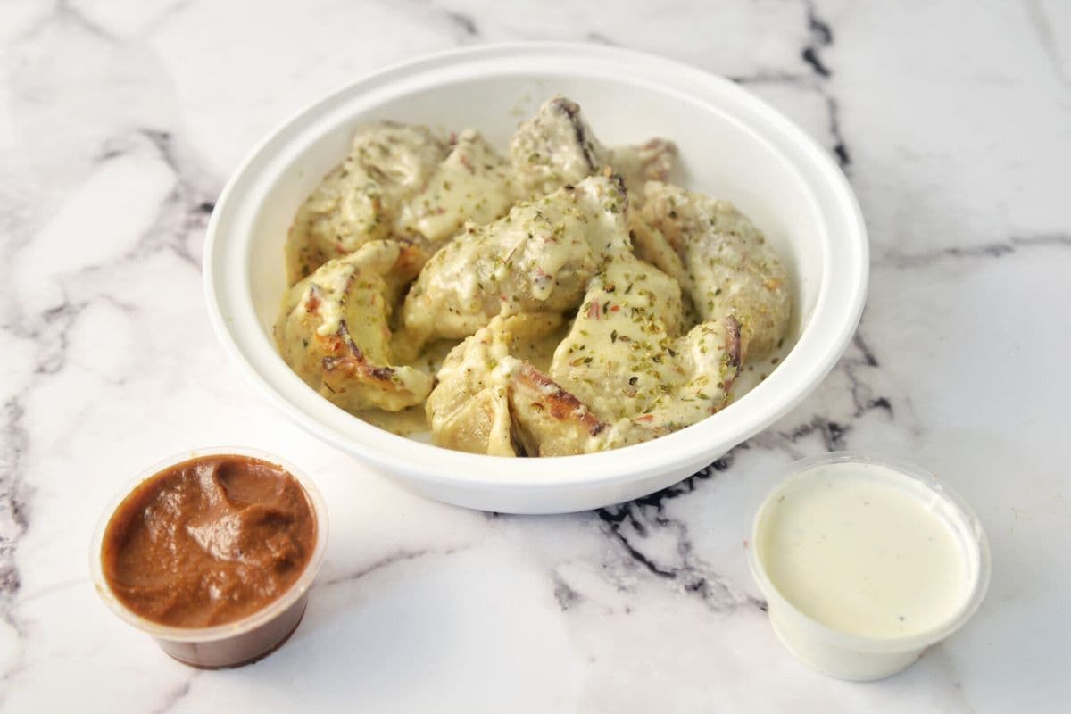 Afghani Momos (Veg.) 6 Pcs.
