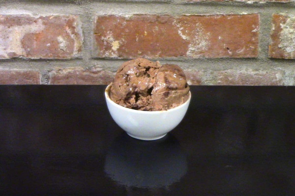Boule de crème glacée Double choco brownies Coaticook
