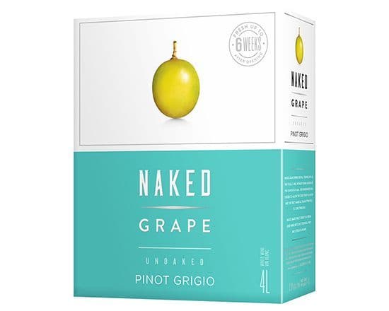 Naked Grape Pinot Grigio, 4 L