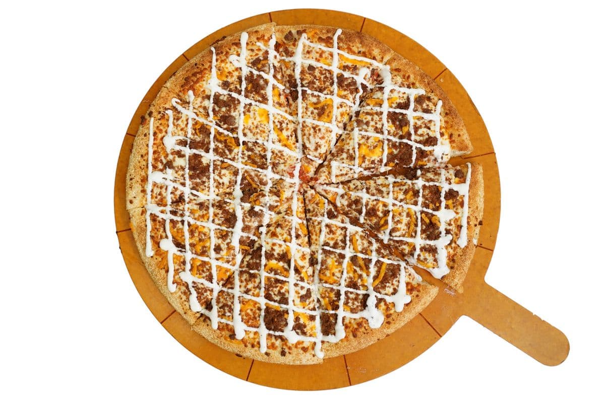 Beef Ranch Pizza