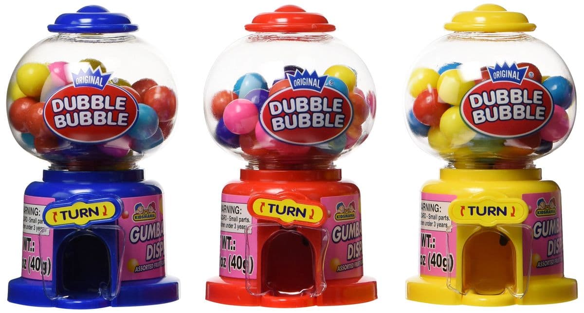Dubble Bubble Machine a Boules de Gomme 50g/ Dubble Bubble Gumball Machine 50g