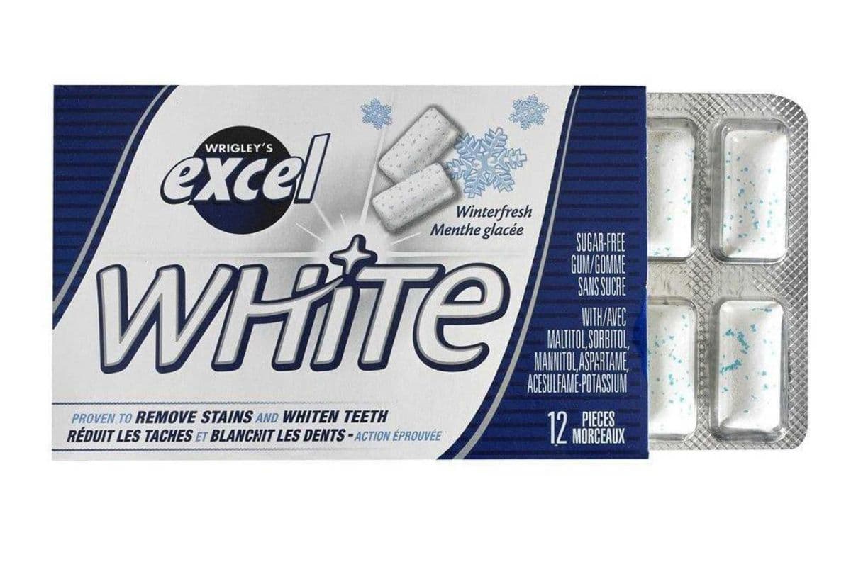 Excel White Gum - Winterfresh 12 Pieces