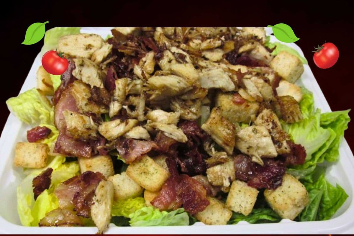 Chicken Caesar salad