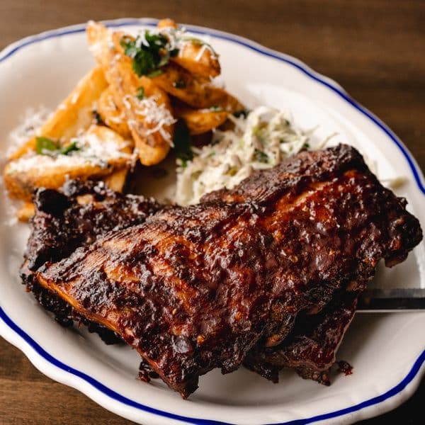 BARBECUE PORK RIBS - HALF