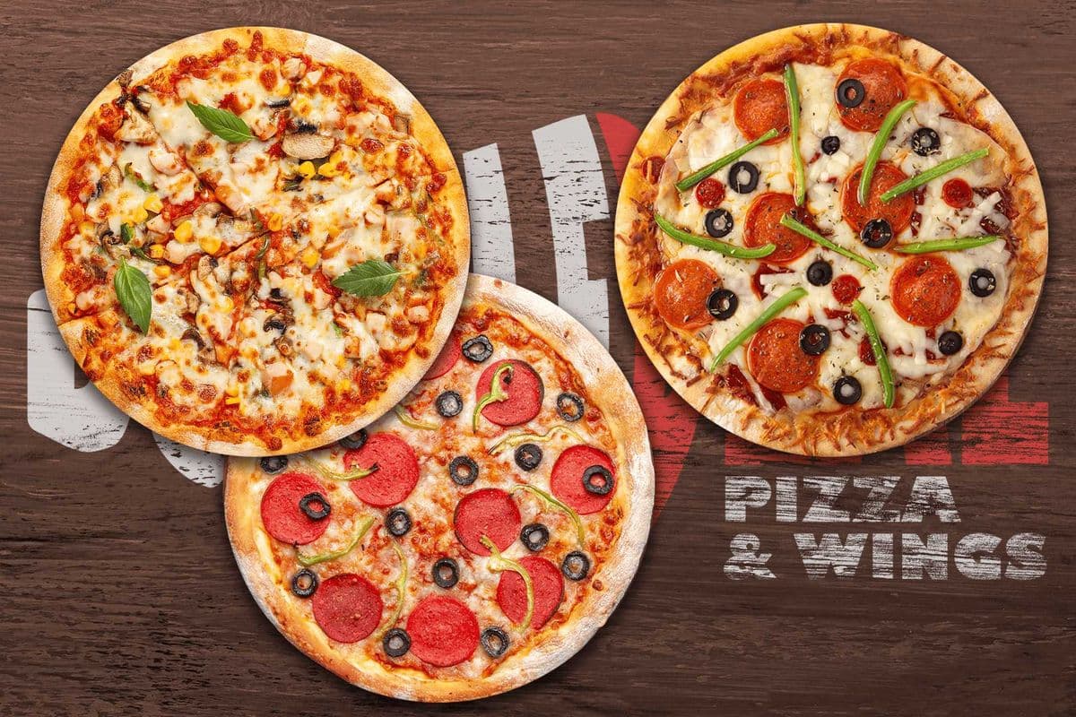 Triple Deals (Large Pizza)