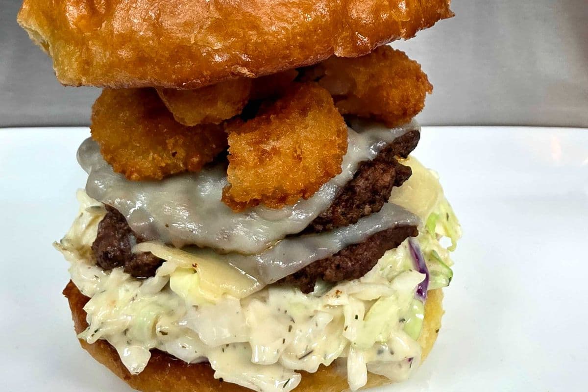 Surf N Turf Smash Burger