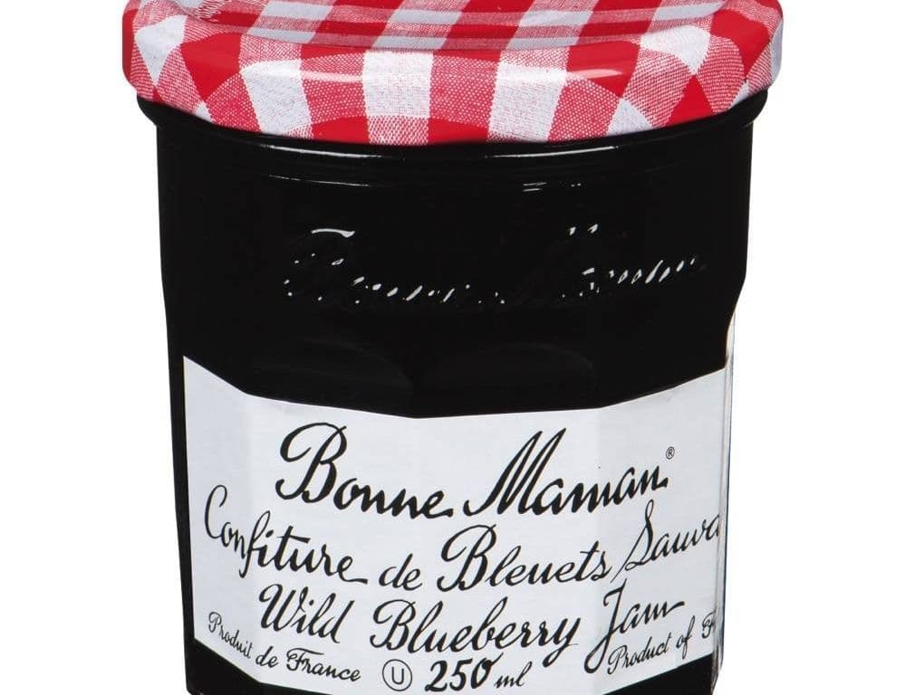 BONNE MAMAN'S WILD BLUEBERRY JAM 250ML