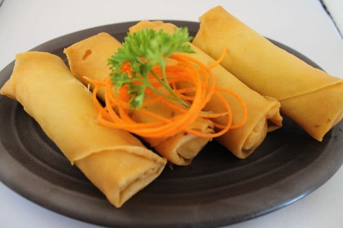 Veggie Spring Rolls (4 pcs)