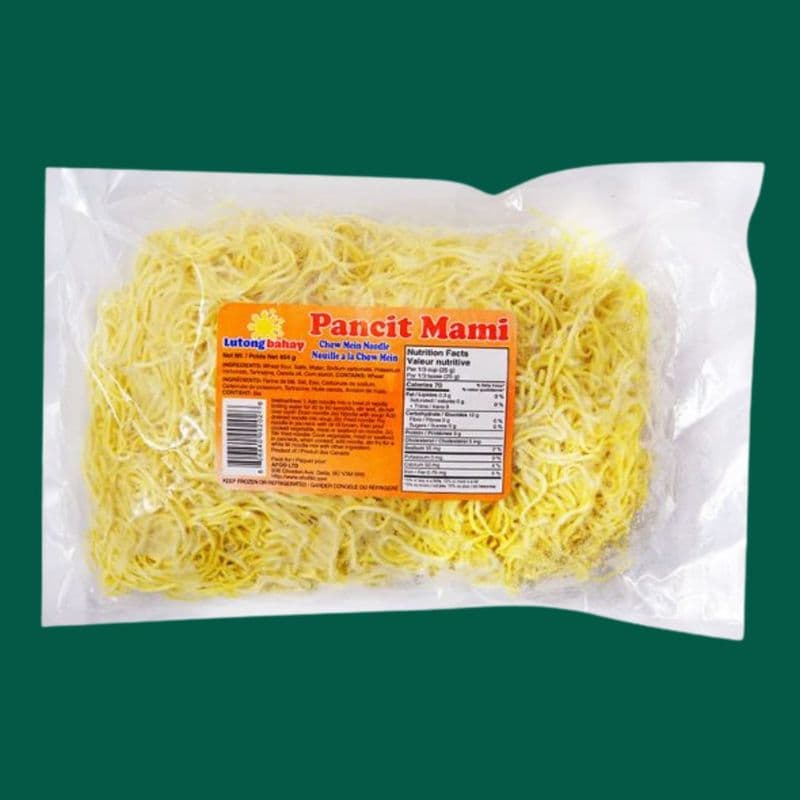 Pancit Mami Chow Mein Noodle, 454g - Lutong Bahay