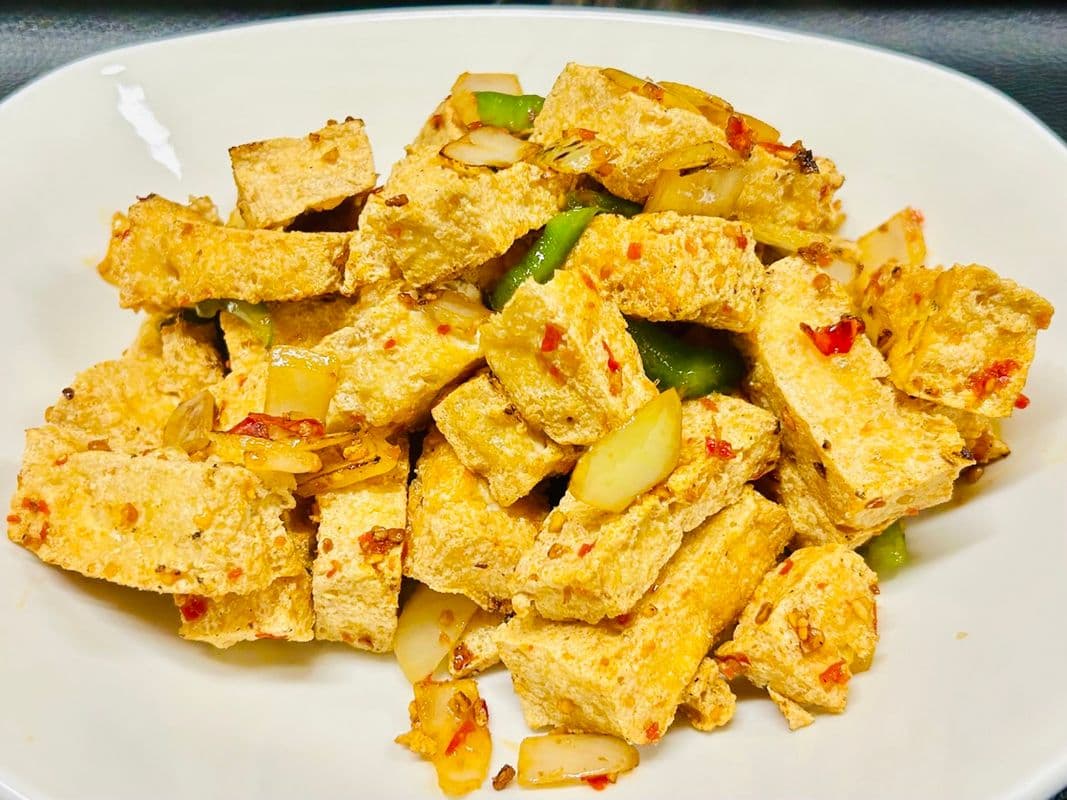 Salt & Pepper Tofu / Tofu Sel et Poivre