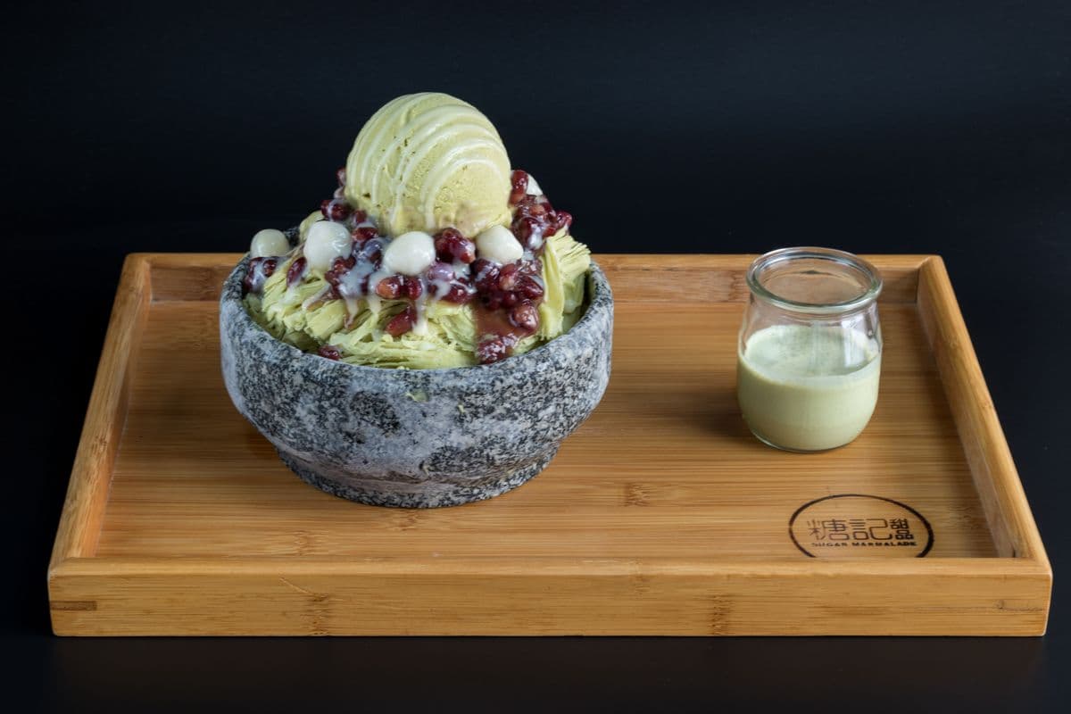 Green Tea Shaved Ice 綠茶