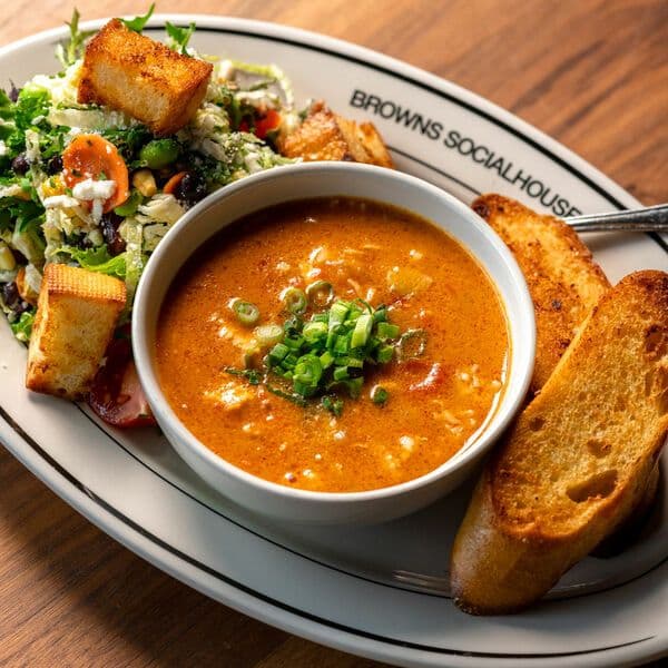 SOUP, SALAD & GARLIC TOAST