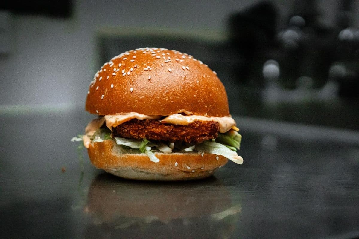 Spicy Paneer Burger