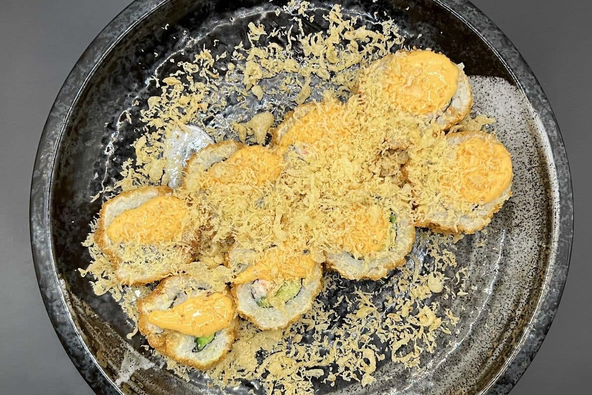 Spicy Deep Fried California Roll