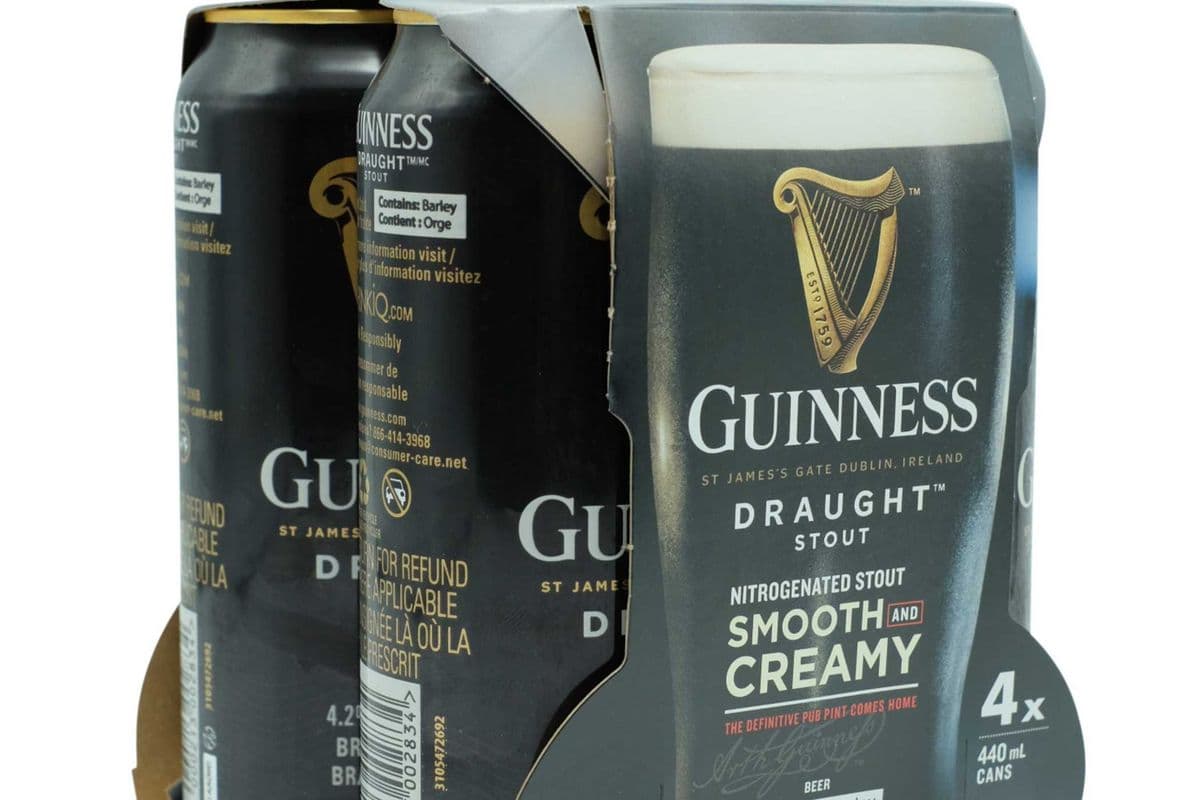 Guiness Draught (4 x 440ml can)