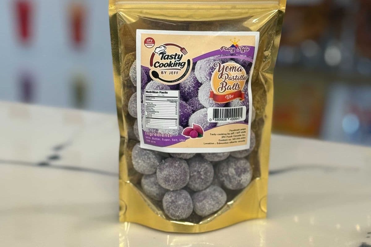 Yema Pastillas Balls - Ube ( purple yam )