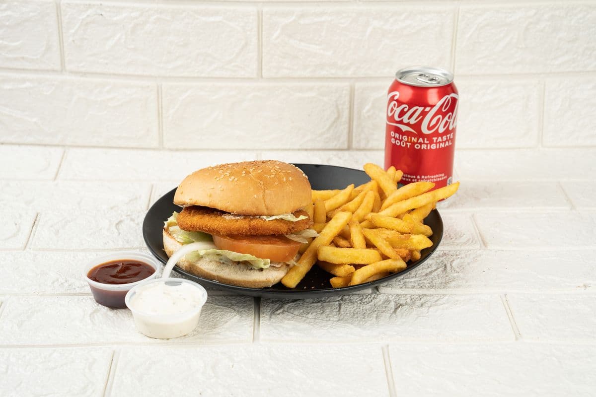 Chicken Burger Combo