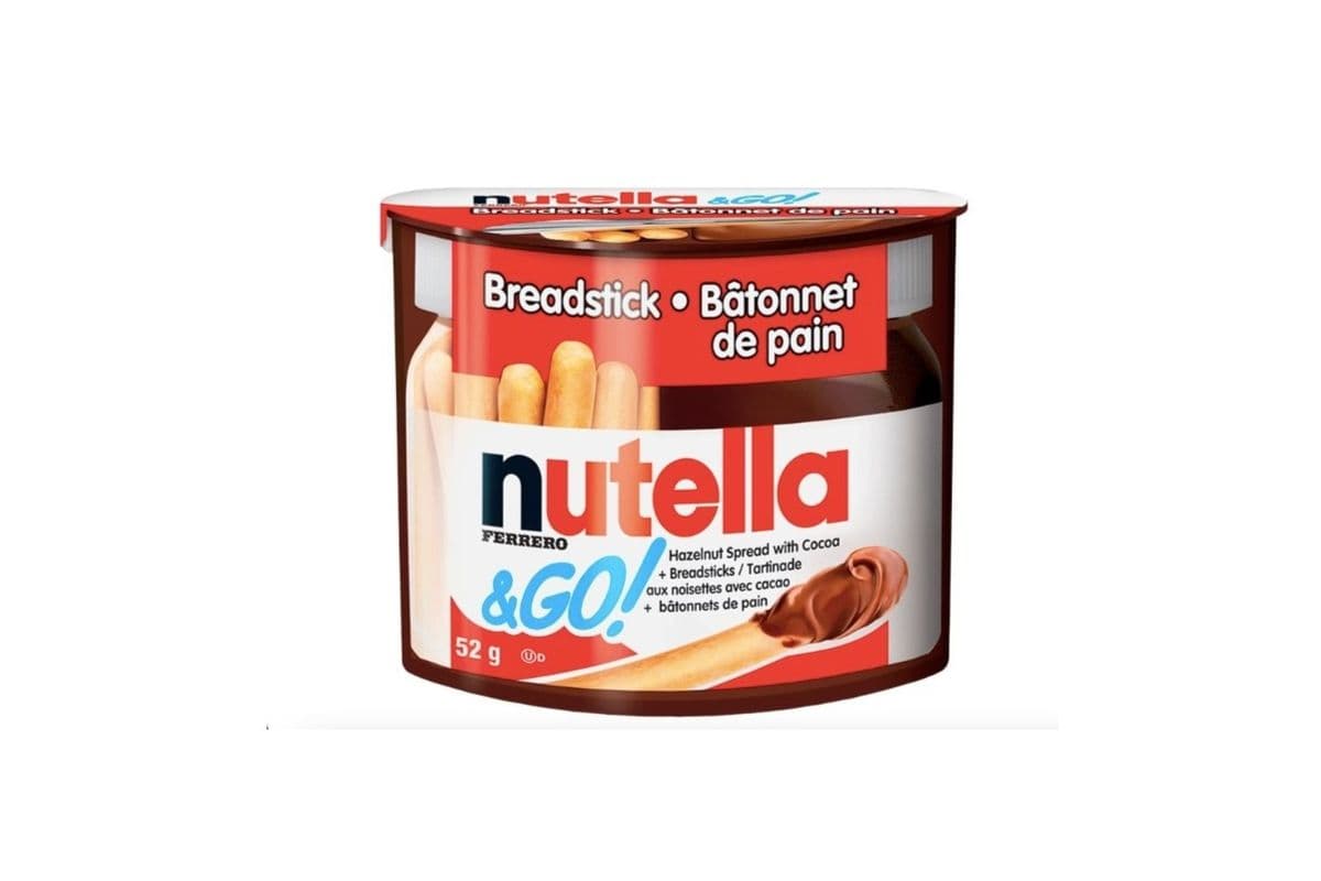 Nutella and Go Hazelnut (Spread and Sticks)