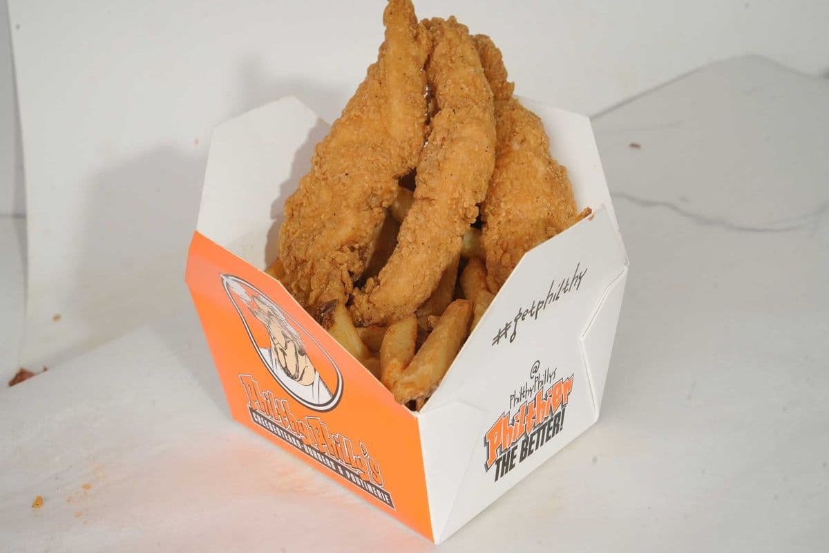 Chicken Strips with Fries