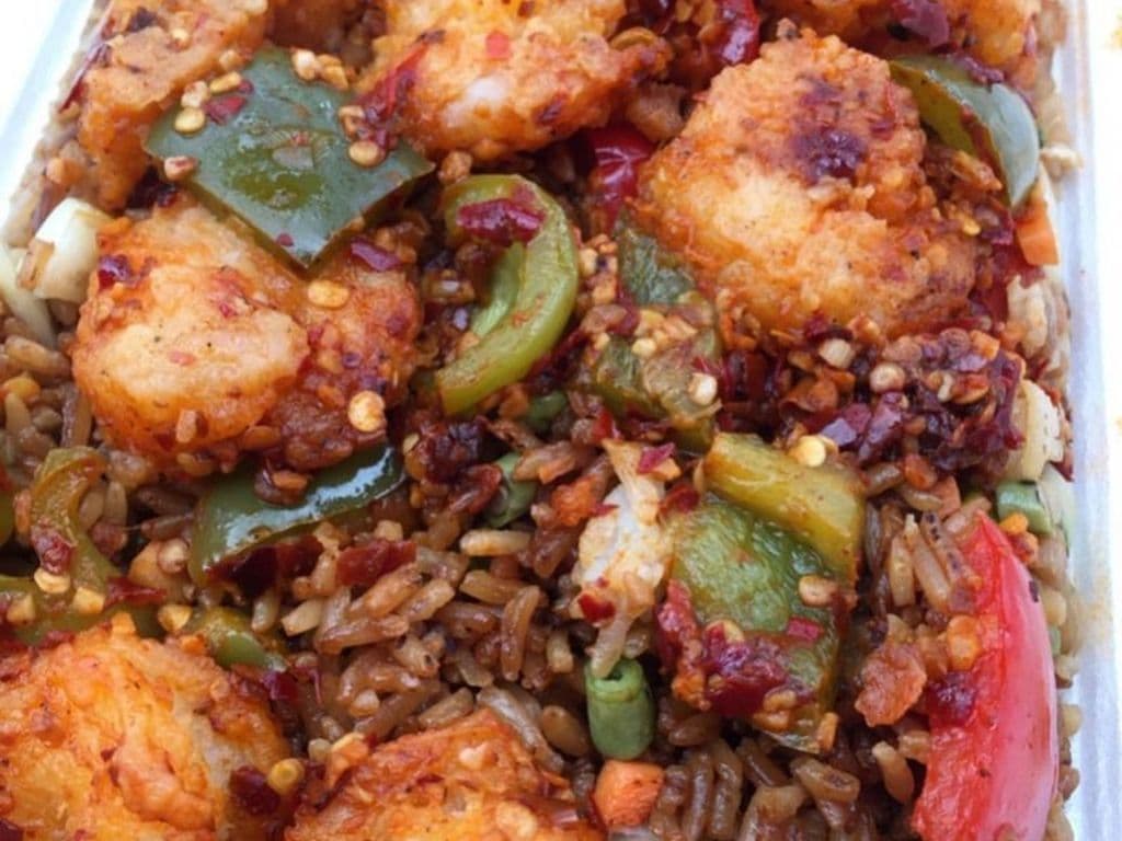Pepper Shrimp Fried Rice