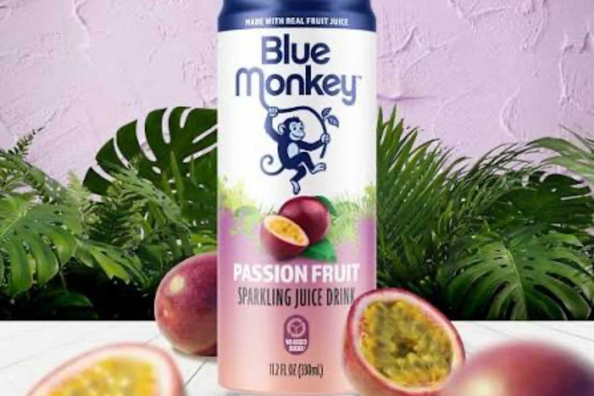Blue Monkey - Passion Fruit Sparkling Juice