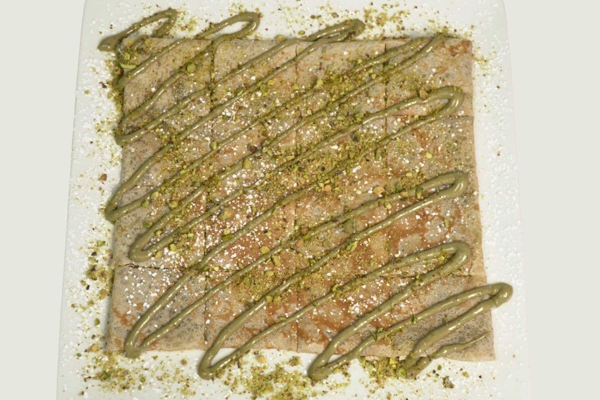Crêpe Pistachio