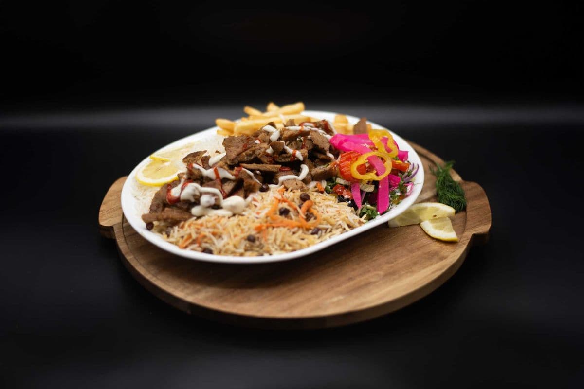 Beef Donair Platter